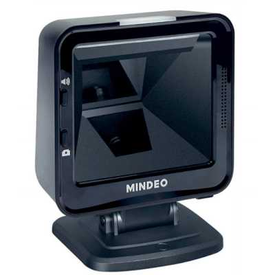 Сканер штрихкода Mindeo MP8610 USB с подставкой (презентационный, 2D имидж, черный)