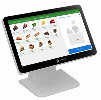 Pos-терминал Вики Макс (белый 15.6" N5095 8/128 WiFi BT Win10Pro)