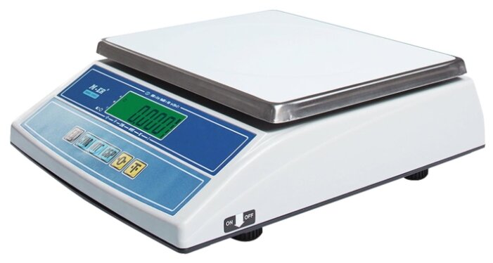 Весы настольные фасовочные без подключения к ПК M-ER 326AF-6.1 LCD с USB(COM) (двойной дисплей)