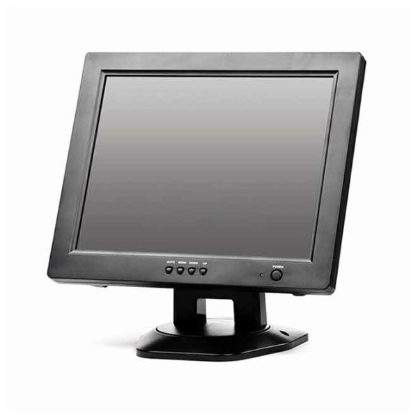 POS-монитор 12,1" АТОЛ LM12 (Rev.2), VGA, черный