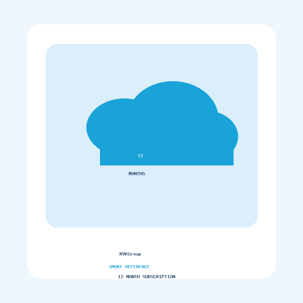 SMOKE: RVK Cloud Backup Business — подписка 12 месяцев