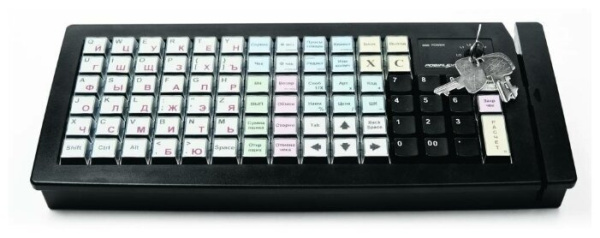 Программируемая клавиатура Posiflex KB-6600U-B черная